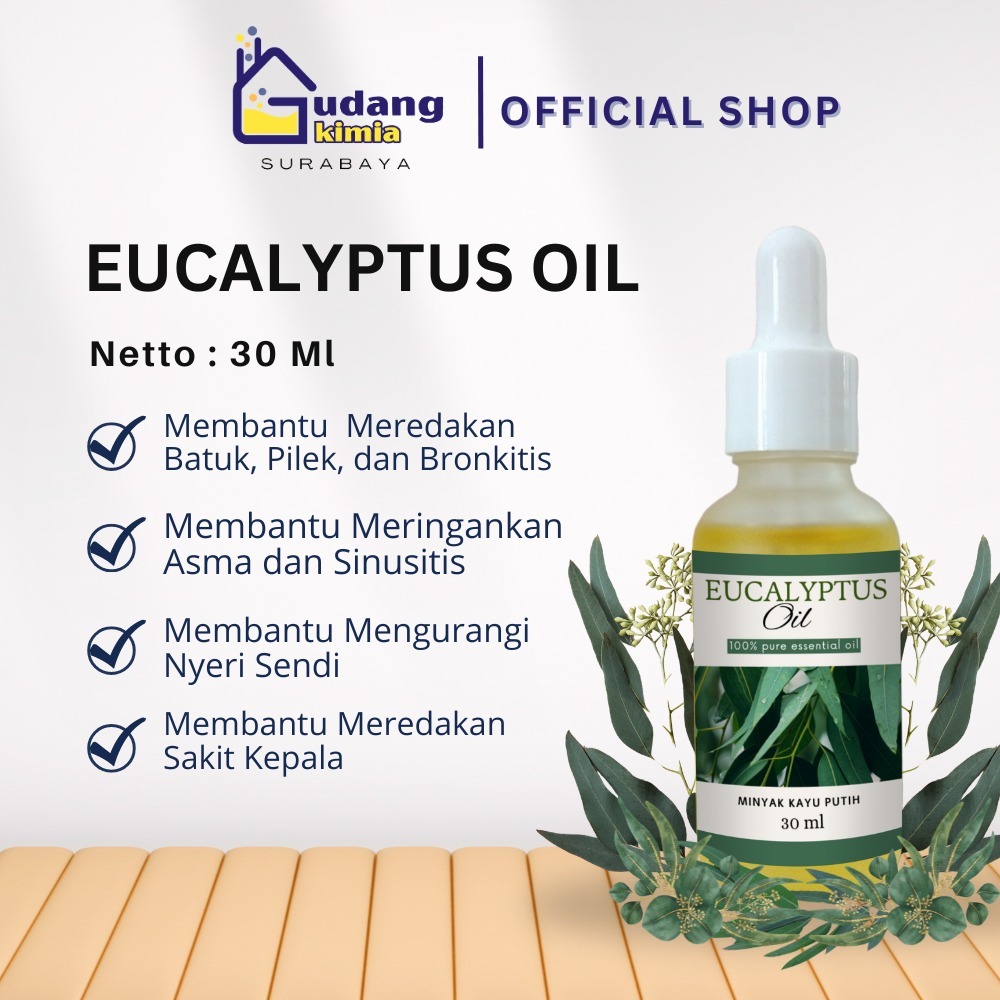 Eucalyptus Oil / Minyak Eukaliptus / Essential Oil 30 ML