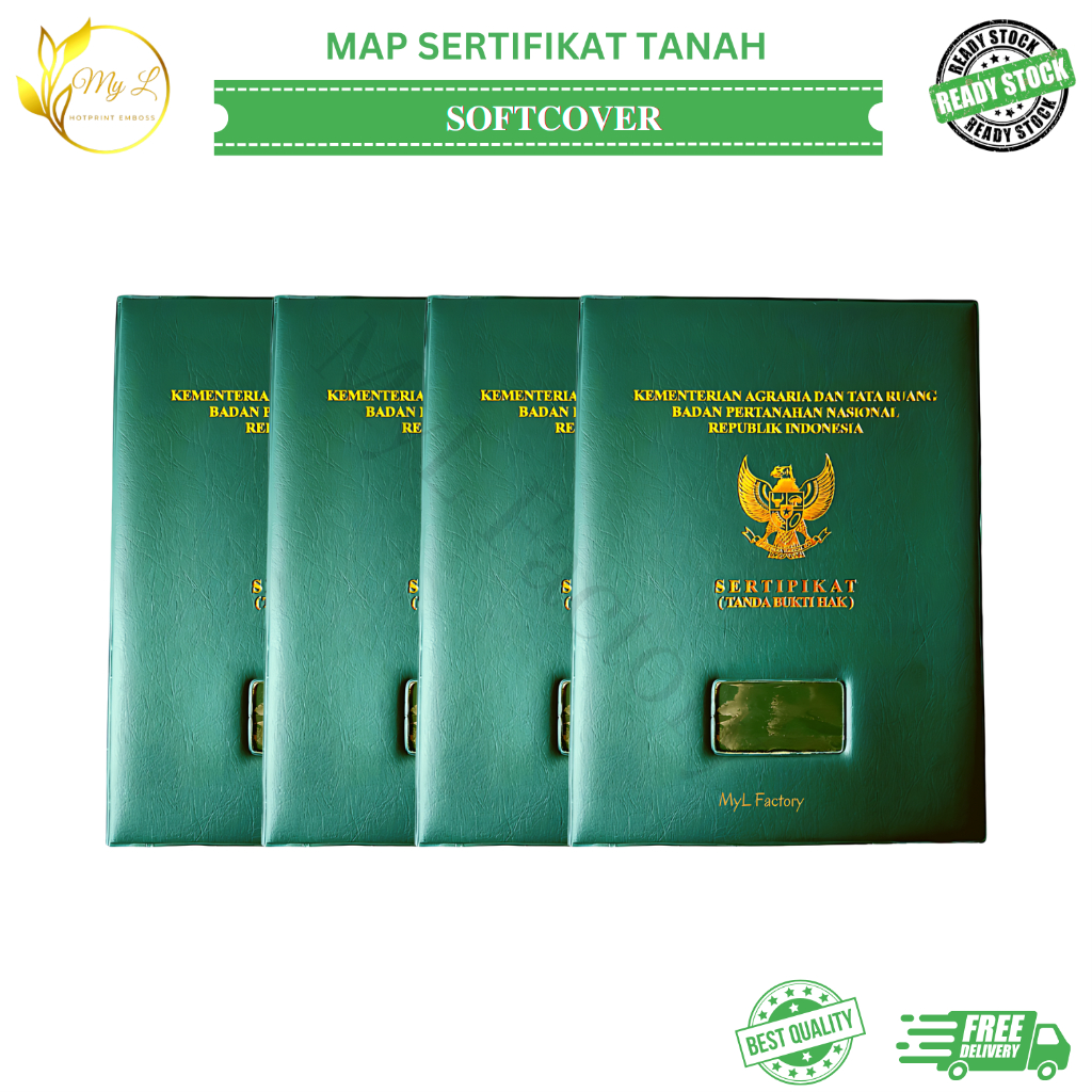 

My.L SOFTCOVER - PREMIUM MAP SAMPUL SERTIPIKAT TANAH BPN / SAMPUL SERTIFIKAT TANAH / RUMAH