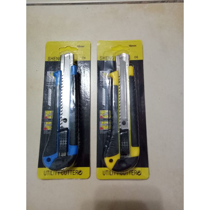

cutter 06 shengwei isi cutter ada 3pcs