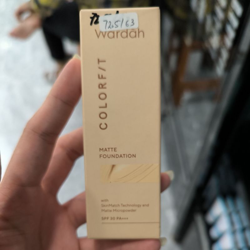 Wardah Colorfit Matte Foundation