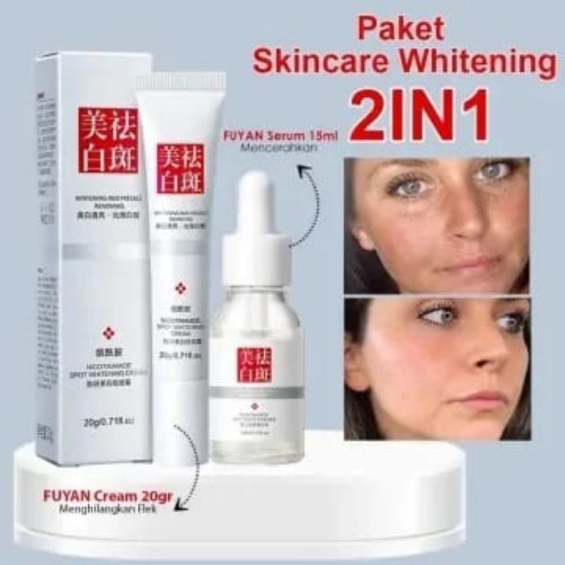 FUYAN paket 2in1,, cream+serum