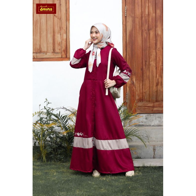 Dannis Abaya d'daily alamanda Maroon