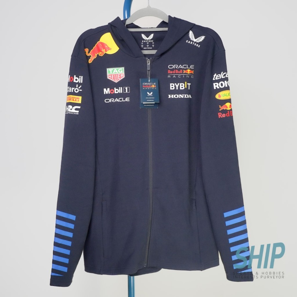 Team full zip hoodie RED BULL RACING jacket jaket original 2024 CASTORE REDBULL formula 1 F1 new bar