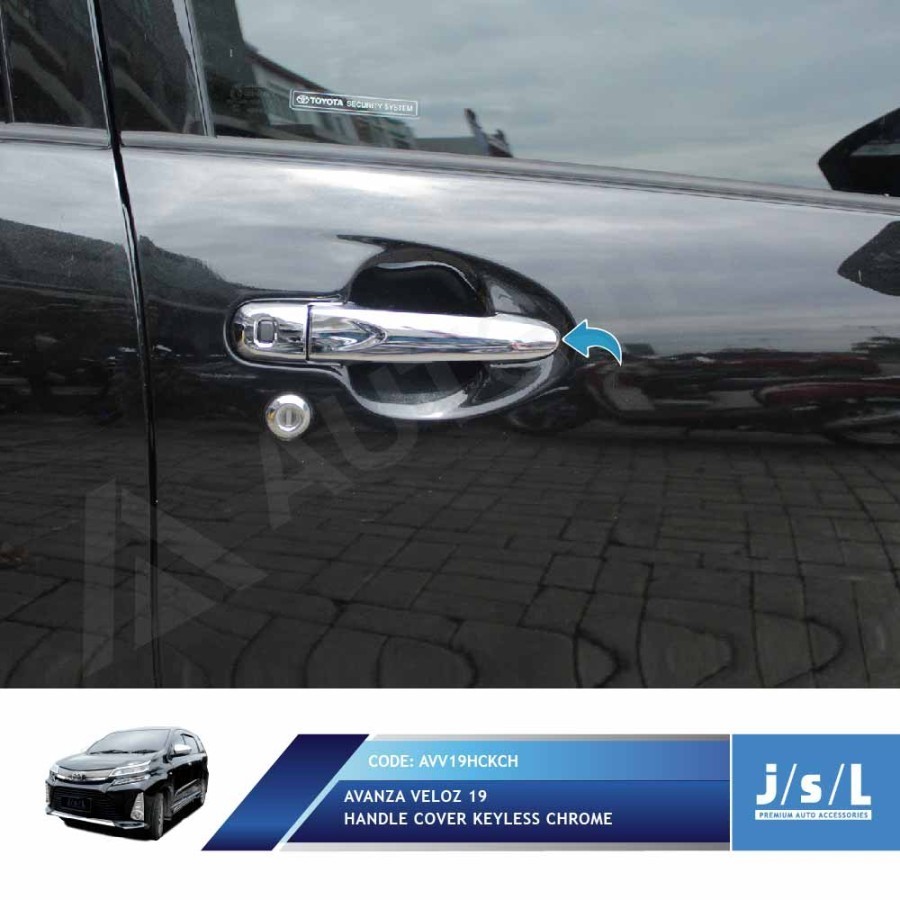 Cover Pintu Avanza Xenia Veloz 2019 Handle Keyless Chrome