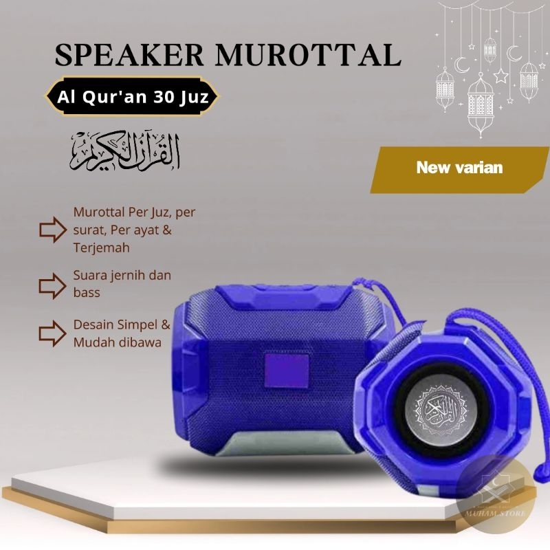 Speaker murottal Quran lengkap 30 juz portable speaker Al Quran