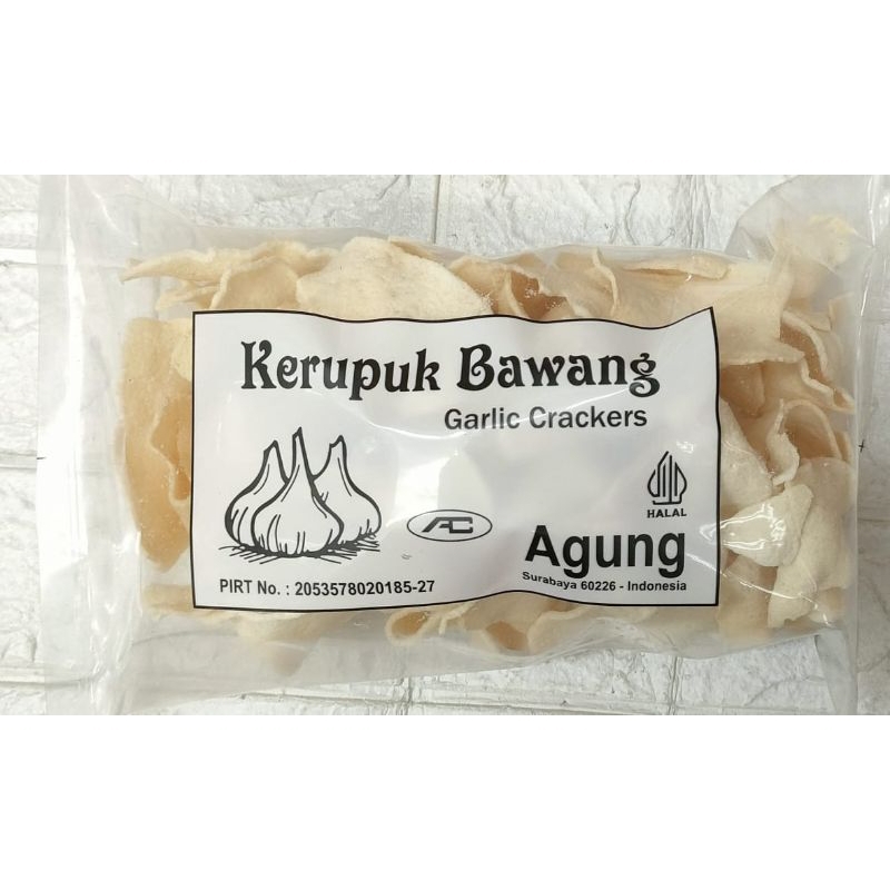 

Kerupuk bawang/kerupuk bawang agung