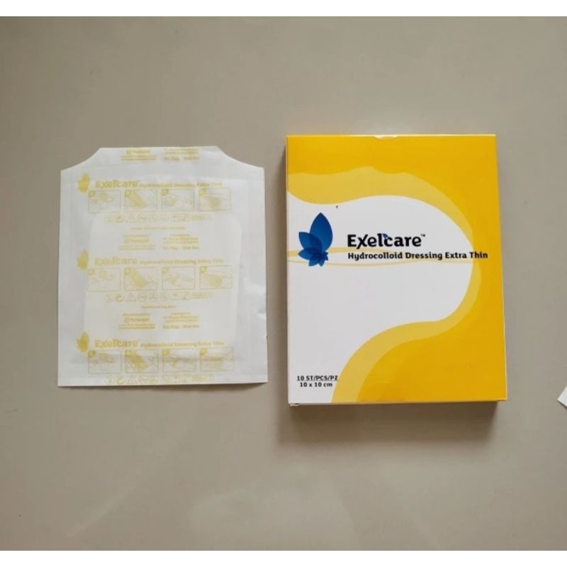 Hydrocolloid ExtraThin Dressing 10x10 Exelcare/Seperti Duoderm .