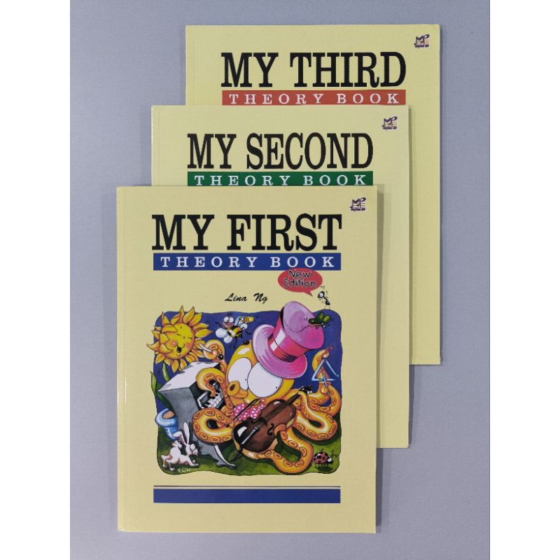 my first theory book - my second theory book - my third theory book Lina ng