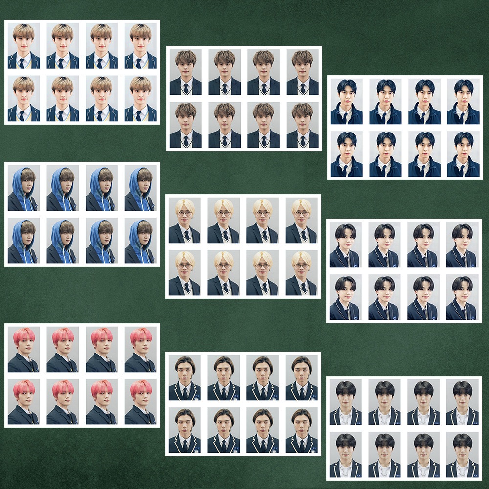 [kstuffind] NCT 127  ID PHOTO PICTURE MEMBER NCT 127 ID PHOTO FOTO ILICHIL MURAH TAEYONG JOHNNY TAEI