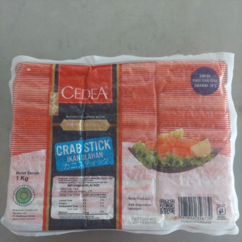 

crab stick cedea