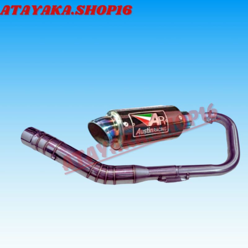 Knalpot racing Austin Racing Untuk Motor R15 Vixion CBR150R CB150R Gsx150