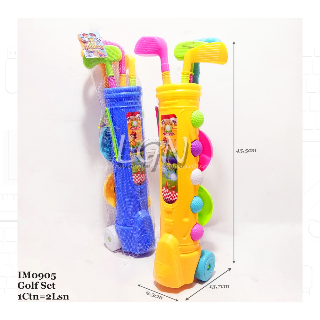 Mainan Edukasi Anak Olahraga Stick Golf Kids Golf Set IM0905 Golf Set Toys Size L