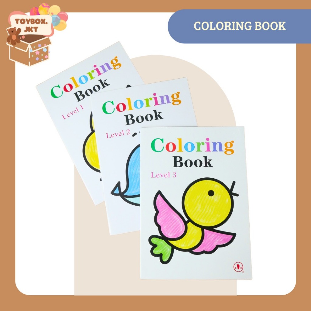 

Buku Mewarnai Anak 30 Tema-Buku Mewarnai Full color Untuk PAUD & TK-Buku edukasi mewarnai Anak- kids