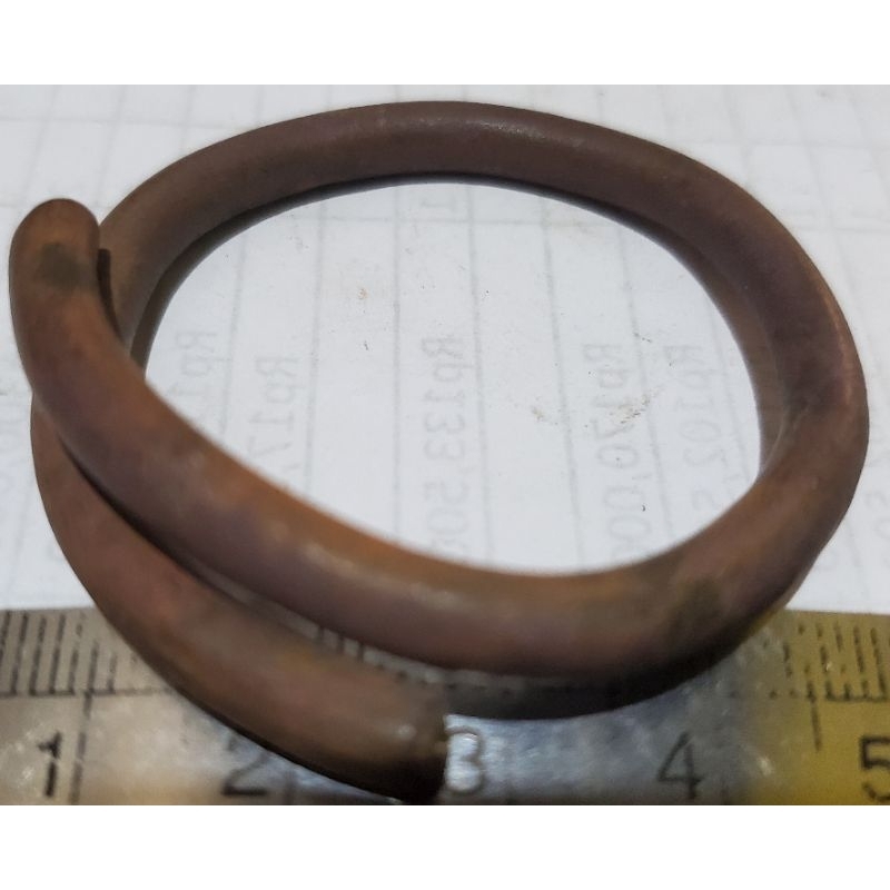 1 bj gelang kuningan temuan sungai u koleksi asli kuno perhiasan