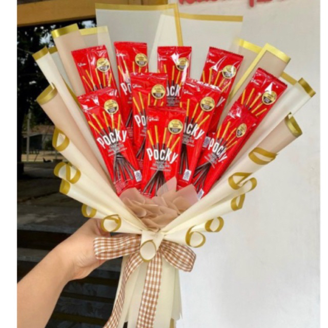 

Buket pocky kecil saset 10pcs