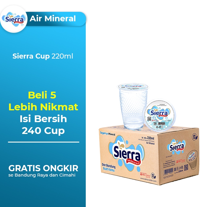 

Sierra Classic Cup 220 ml (Bundling 5 Karton)
