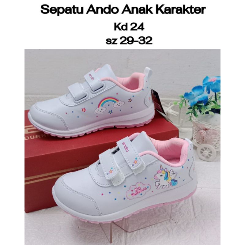 Sepatu Ando Anak Karakter