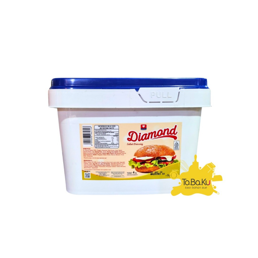 

Diamond Mayonaise 4kg (Pail)