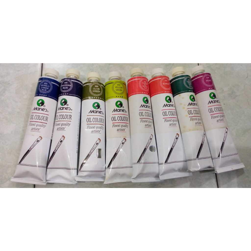 

Cat Minyak Maries 170ml Pilihan Warna Banyak Untuk Melukis