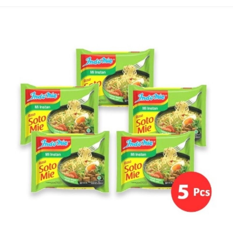 

Indomie Kuah Rasa Soto Bundling 5 pcs