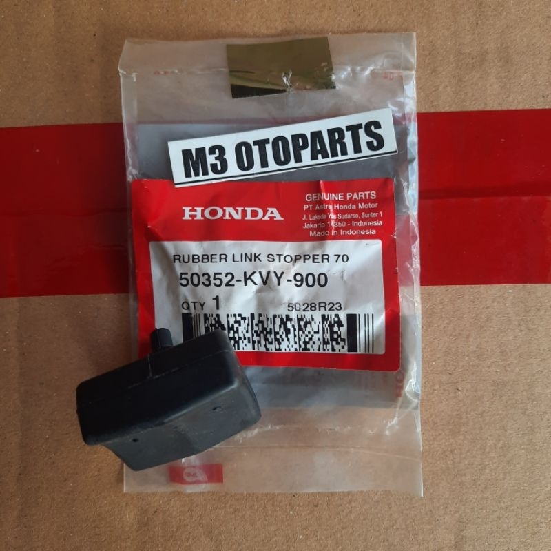 Karet Bantalan Peredam Mesin Rubber Link Stopper Beat Karbu | Original AHM -  50352 KVY 900