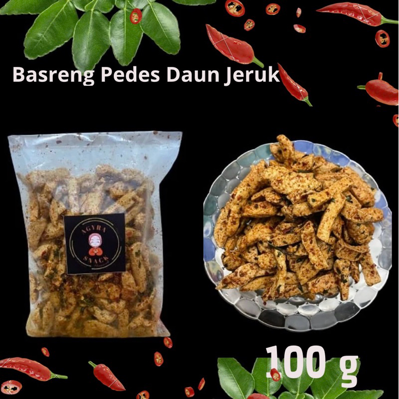 

Termurah !!! Basreng Pedas Daun Jeruk 100gram