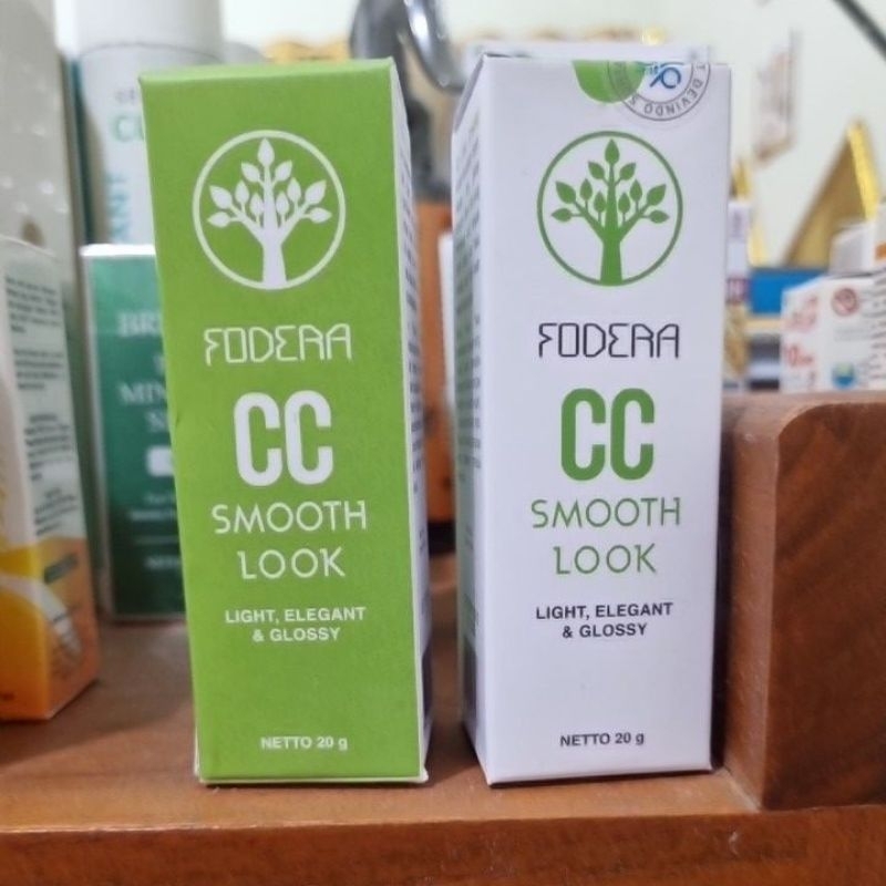 100 % Original Afasnail / Fodera CC Cream Smooth Skin Look Paket Hemat 2Pcs