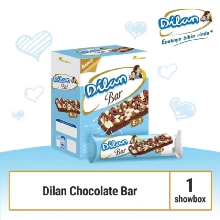 

Dilan BAR 5in1 Cokelat Krispi Karamel PACK (isi 12 pcs) kemasan box