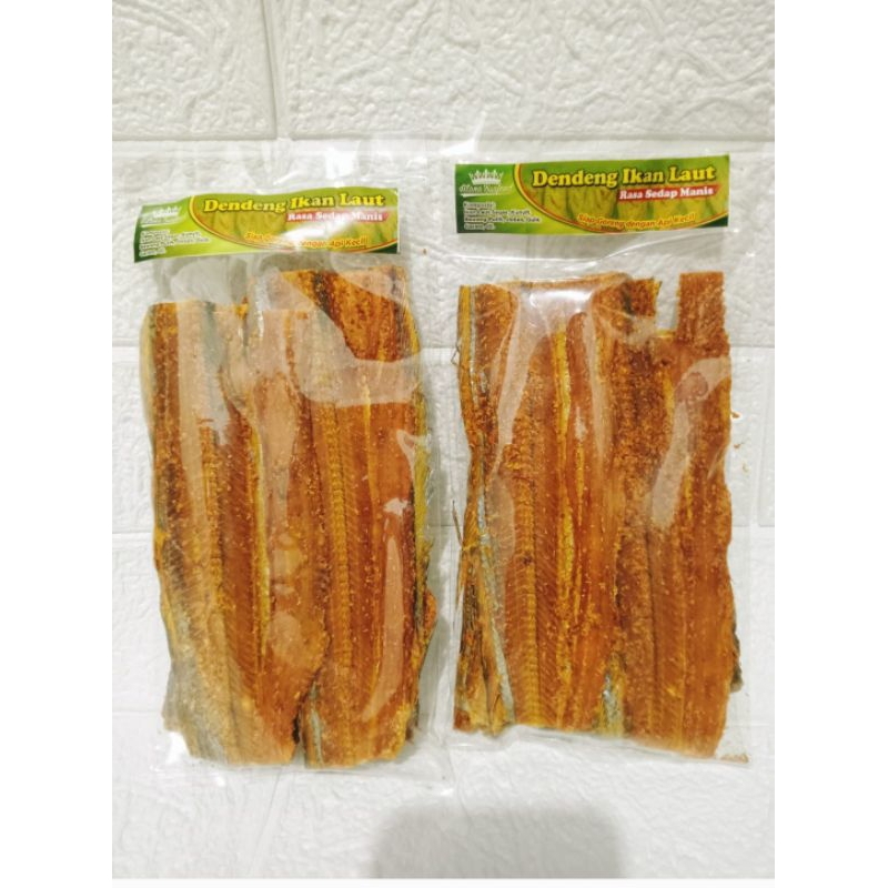 

DENDENG IKAN KERING DENDENG IKAN LAUT GURIH MANIS SEDAP LEZAT