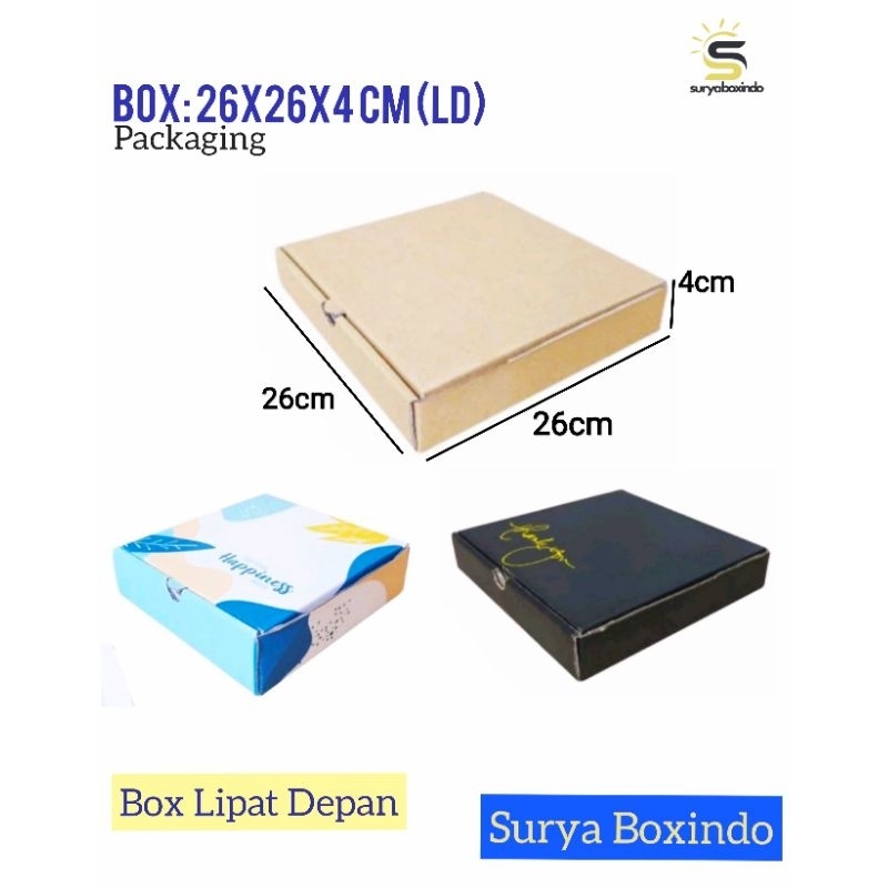 

Box 26x26x4cm (LD)/hampers/karton/Kardus/Pizza