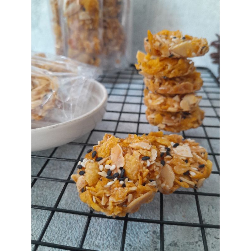 

Cornflake Cookies/Cornflake Almond Cookies/Almond Cookies/Cornflake Almond Florentine/Florentine Cookies