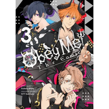 Obey Me The Comic Vol. 1, 2, 3  (English) ORIGINAL by Subaru Nitou (NTT Solmare)
