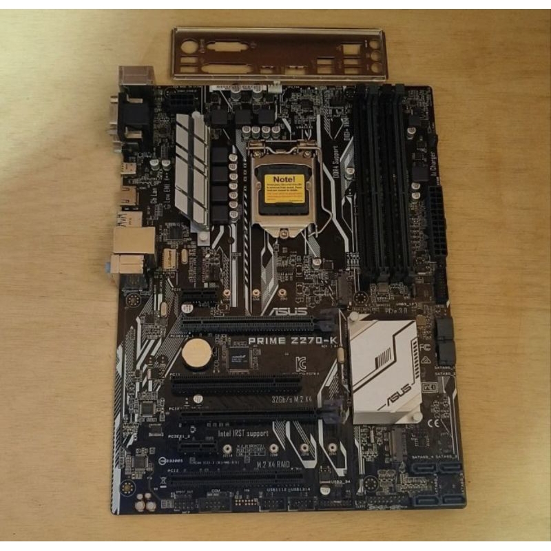 MOBO/MOTHERBOAD ASUS PRIME Z270-K, LGA 1151 NVME/M.2 SATA, GEN 6 GEN 7