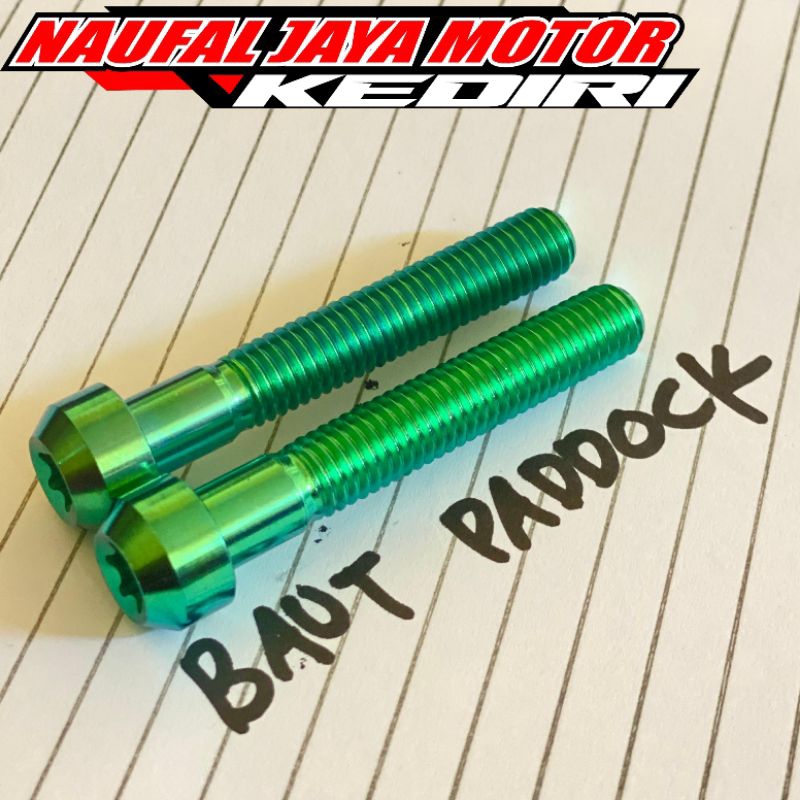BAUT TITANIUM JALU PADDOCK UNIVERSAL NINJA RX KING SWING ARM BPRO 2PCS