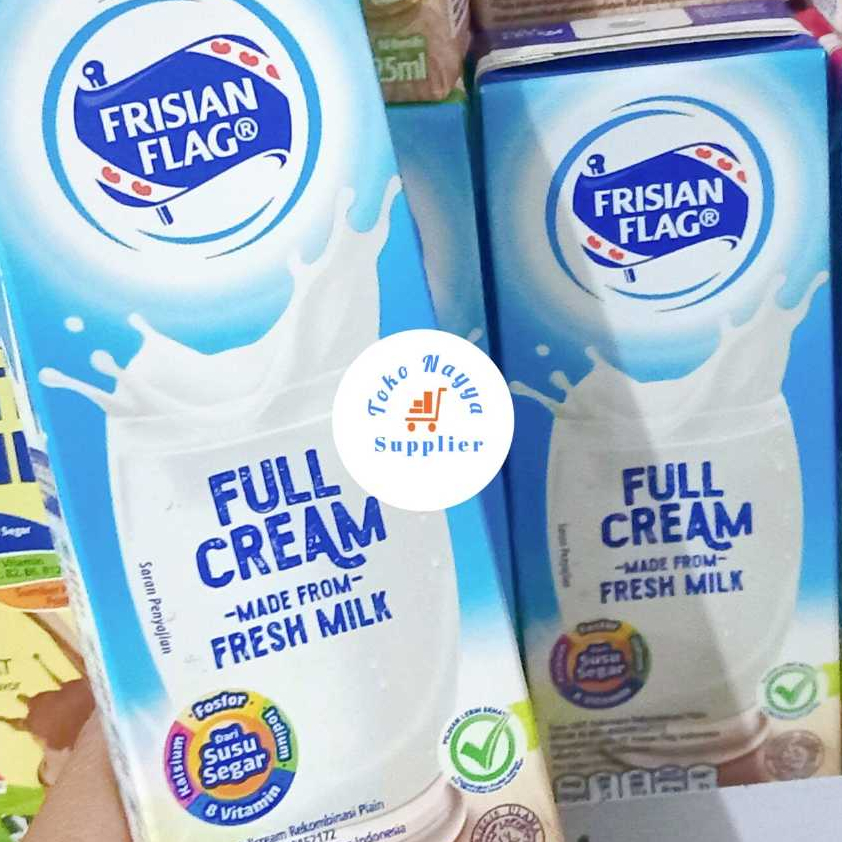 

Susu UHT Frisian Flag Purefarm Rasa Full Cream