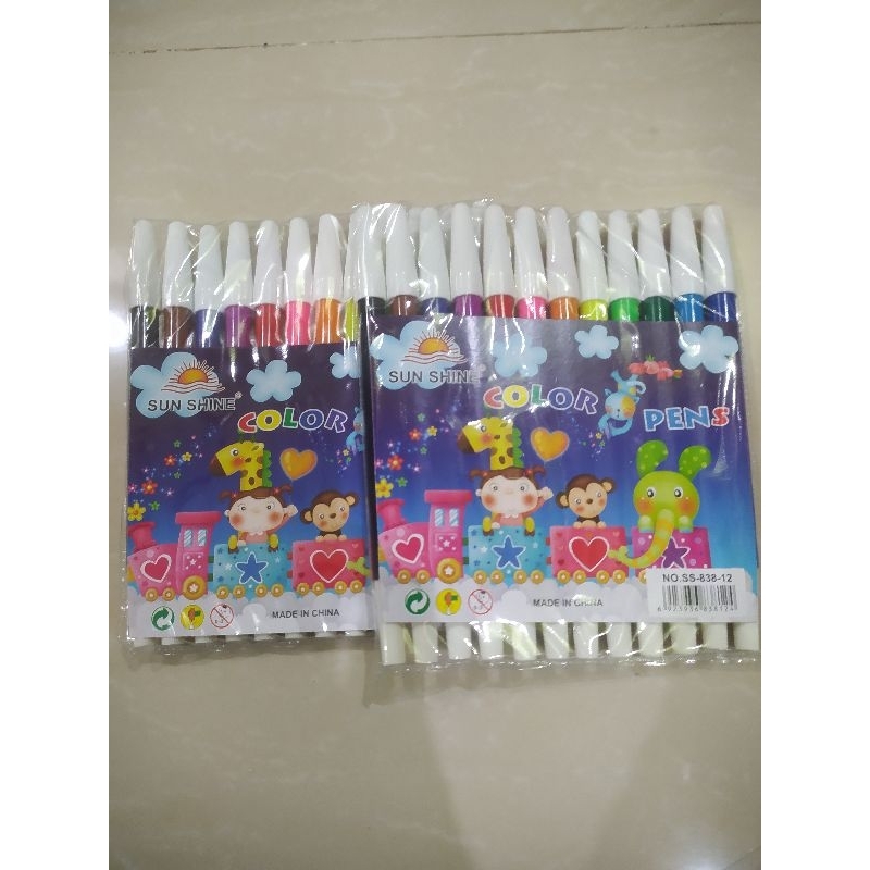 

pensil warna(spidol) isi 12 pcs
