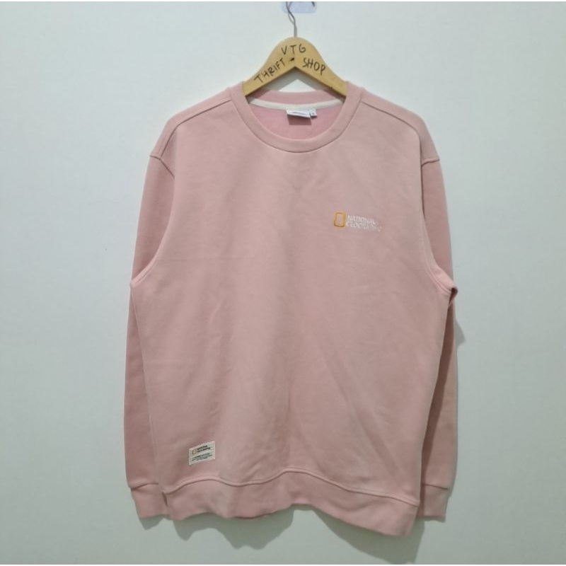 Crewneck National Geographic Non Patch