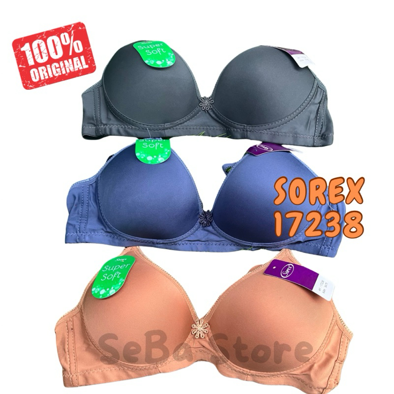 OBRAL BH SOREX 17238 SUPER SOFT/ BRA SOREX 17238 CUP A to B BH SOREX MURAH /BH SOREX MURCE CUP KECIL