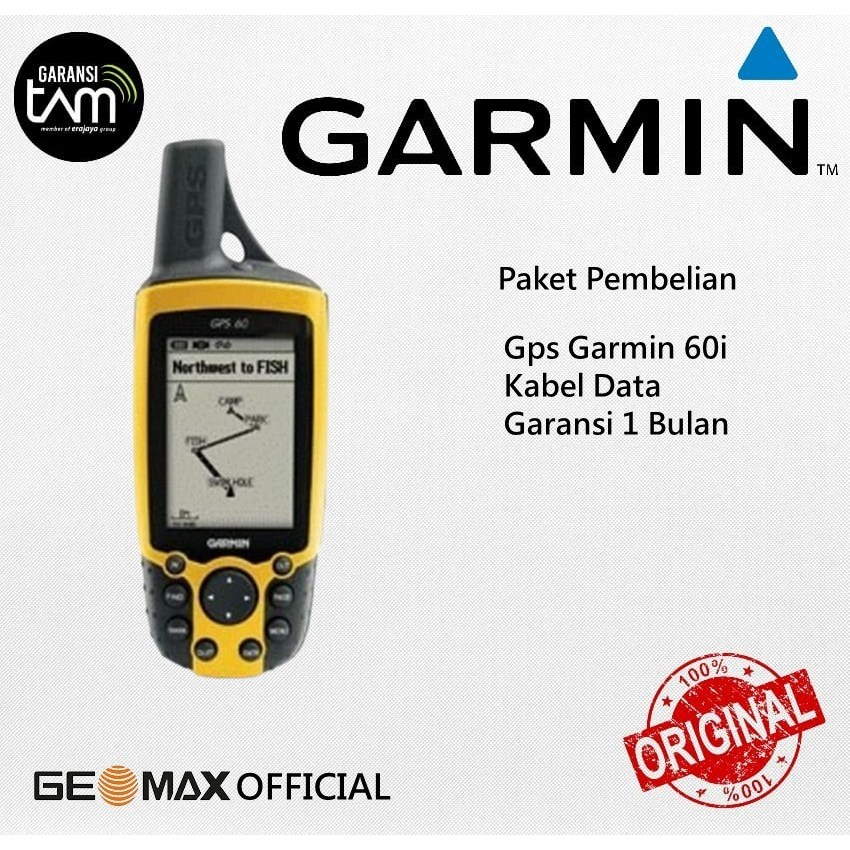 Gps Garmin 60i Bekas / Gps Garmin 60i