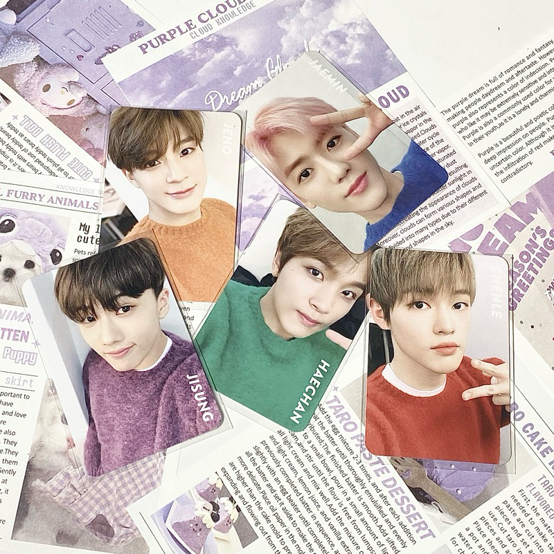 [OFFICIAL] NCT DREAM JAPAN ALBUM MEMBER INDIVIDUAL PHOTOCARD PC JENO HAECHAN CHENLE JISUNG