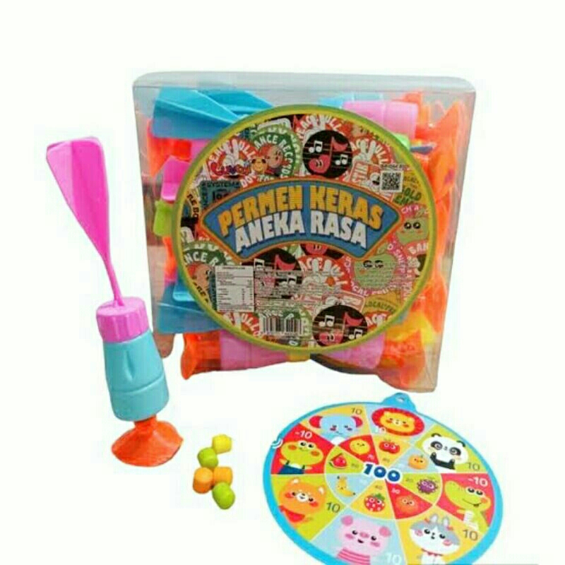 

Luvmi Permen Keras Darts Panah Candy Isi 30 Pcs