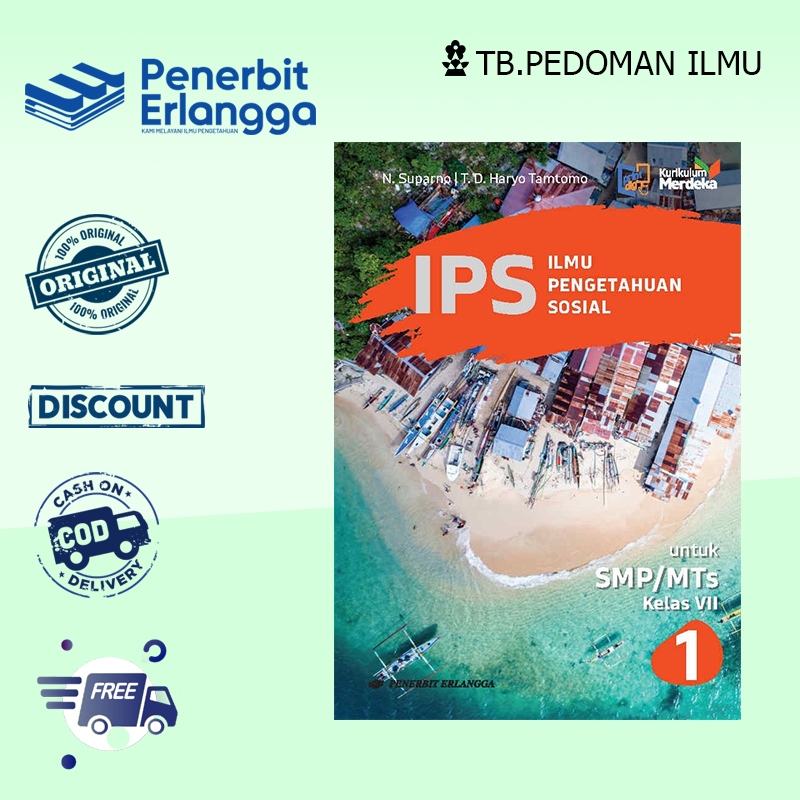 IPS Kelas 1 SMP Merdeka Erlangga