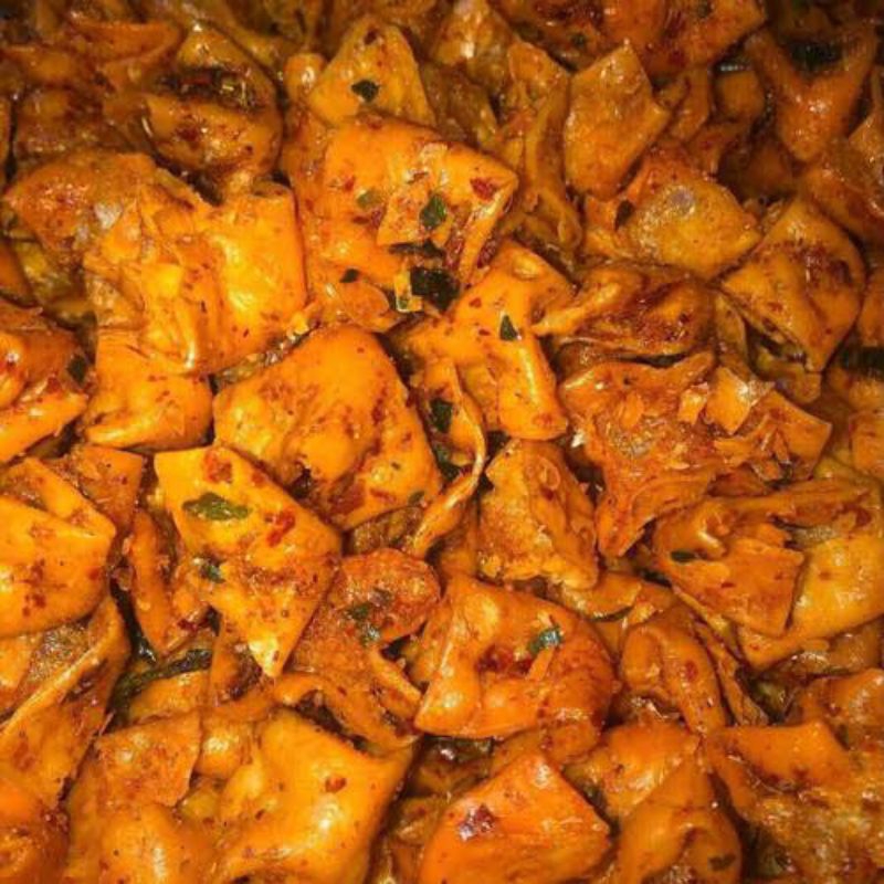 

Siomay Kering cikruh pedas daun jeruk