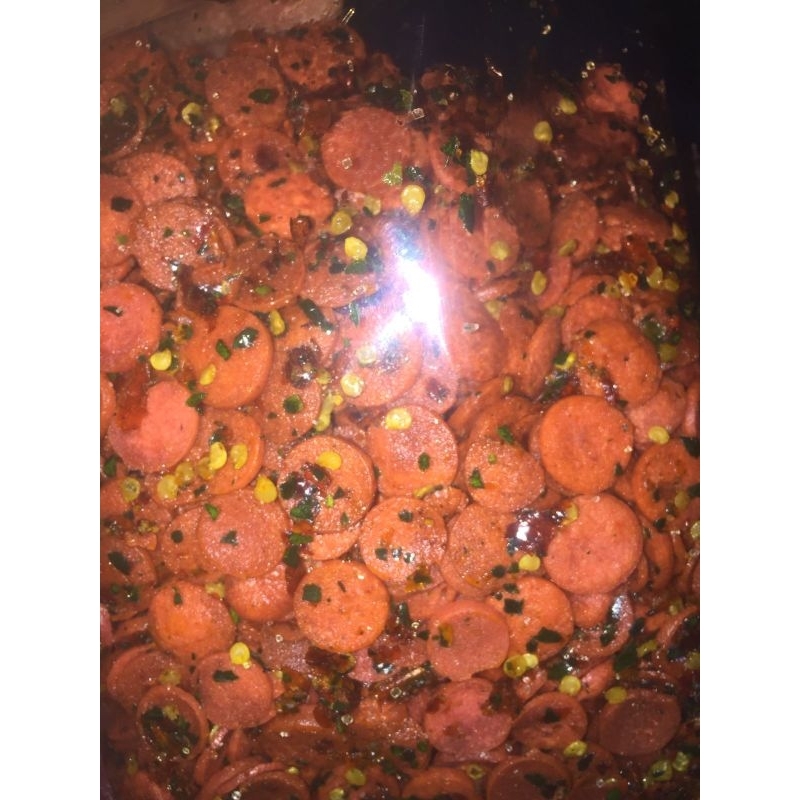 

sosis goreng pedas