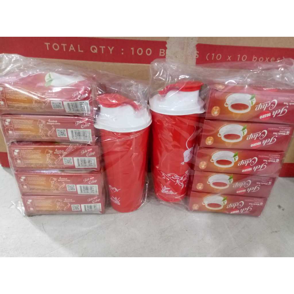 

paket teh sosro 5 pack & tumbler