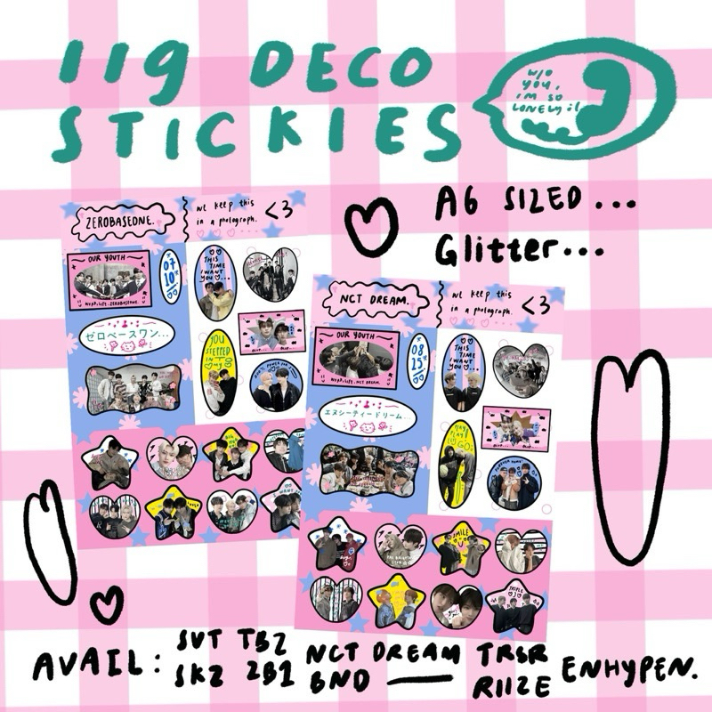 

119 decor sticker [reseller]