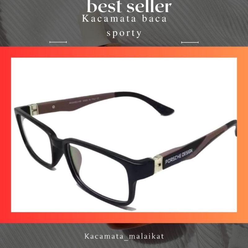 FRAME KACAMATA OPTIK ELASTIS BAHAN LENTUR 9830