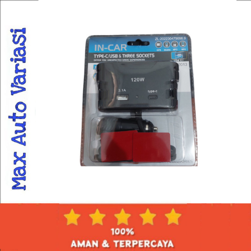 CHARGER HP MOBIL 3 LUBANG HOLE FAST CHARGING