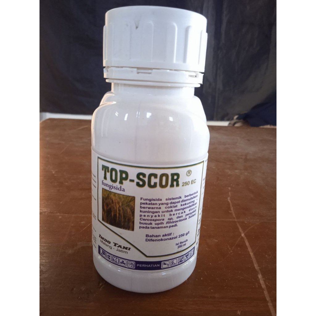TOP SCORE 250EC 250ml FUNGISIDA SISTEMIK difenokonazol 250 sekor Fungisida Padi Cabai
