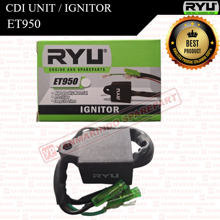 ET950 CDI Unit Ignitor Mesin Genset 2 tak ET1000 1000 Watt RYU